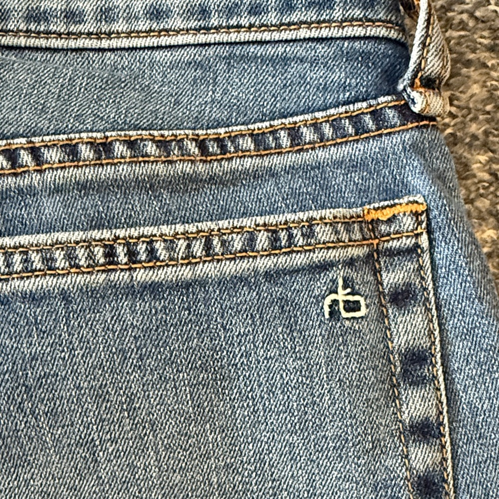 rag & bone Dre Low-Rise Slim Boyfriend Jeans - Picture 4 of 4